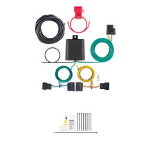CURT Custom Wiring, 4-Way Flat, Select Edge, Escape, Freestar, MKX, Tribute Trailer Connector Kit
