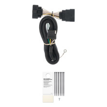 CURT Custom Wiring Harness, 4-Way Flat Output, Select Ford Explorer Trailer Connector Kit