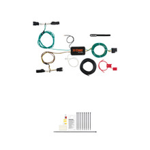 CURT Custom Wiring Harness, 4-Way Flat Output, Select Ford Edge Trailer Connector Kit
