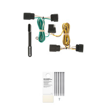 CURT Custom Wiring Harness, 4-Way Flat Output, Select Chevrolet Equinox, GMC Terrain Trailer Connector Kit