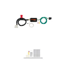 CURT Custom 4-Flat, Select Honda Pilot, Passport, OEM Tow Package Required Trailer Connector Kit