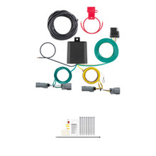 CURT Custom Wiring Harness, 4-Way Flat Output, Select Ford Maverick Trailer Connector Kit