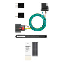 CURT Custom 4-Flat, Select Chevrolet Equinox, OEM Tow Package Required Trailer Connector Kit