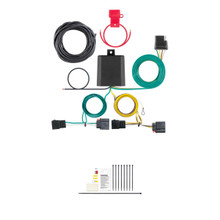 CURT Custom Wiring, 4-Flat, Select Town and Country, Durango, Grand Caravan, Patriot Trailer Connector Kit