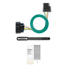 CURT Custom 4-Flat, Select Chevrolet Traverse, OEM Tow Package Required Trailer Connector Kit