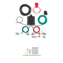 CURT Custom Wiring Harness, 4-Way Flat Output, Select Toyota Corolla Cross Trailer Connector Kit