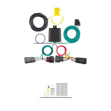 CURT Custom Wiring Harness, 4-Way Flat Output, Select Lincoln Nautilus Trailer Connector Kit