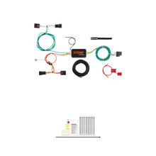 CURT Custom Wiring Harness, 4-Way Flat Output, Select Land Rover Discovery Sport Trailer Connector Kit