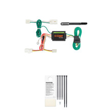 CURT Custom Wiring Harness, 4-Way Flat Output, Select Hyundai Sonata Trailer Connector Kit