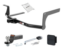 Trailer Hitch + Drawbar + Lock + Cover Bundles for 2013 Volkswagen Passat