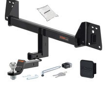 Trailer Hitch + Drawbar + Lock + Cover Bundles for 2023 Toyota Corolla