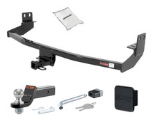 Trailer Hitch + Drawbar + Lock + Cover Bundles for 2010 Chrysler PT Cruiser