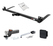 Trailer Hitch + Drawbar + Lock + Cover Bundles for 1982 Oldsmobile Cutlass Ciera Cruiser