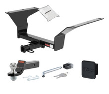Trailer Hitch + Drawbar + Lock + Cover Bundles for 2005 Honda S2000