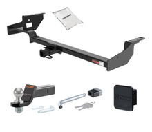 Trailer Hitch + Drawbar + Lock + Cover Bundles for 2004 Subaru Forester