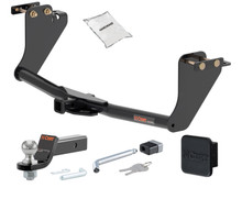 Trailer Hitch + Drawbar + Lock + Cover Bundles for 2018 Mitsubishi Eclipse Cross