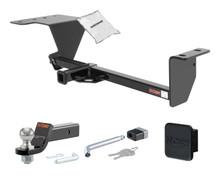Trailer Hitch + Drawbar + Lock + Cover Bundles for 1998 Dodge Avenger
