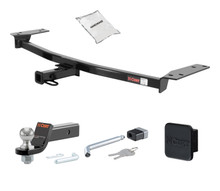 Trailer Hitch + Drawbar + Lock + Cover Bundles for 1990 Volvo 760