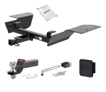00 - 13 Chevrolet Impala -- 1.25in. CURT Trailer Hitch + Ball Mount + Cover + Lock Kit by CURT HWA361
