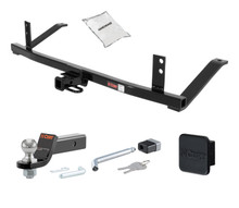 Trailer Hitch + Drawbar + Lock + Cover Bundles for 2006 Chevrolet Malibu