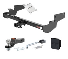 Trailer Hitch + Drawbar + Lock + Cover Bundles for 2008 Cadillac DTS