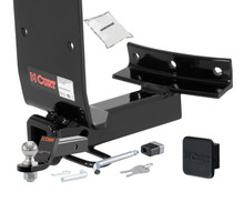 Trailer Hitch + Drawbar + Lock + Cover Bundles for 1995 Nissan Maxima