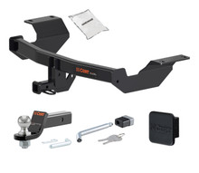Trailer Hitch + Drawbar + Lock + Cover Bundles for 2017 Honda CR-V
