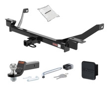 Trailer Hitch + Drawbar + Lock + Cover Bundles for 2000 Nissan Quest