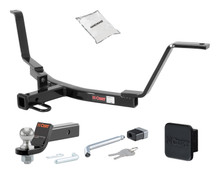 Trailer Hitch + Drawbar + Lock + Cover Bundles for 2016 Honda CR-V