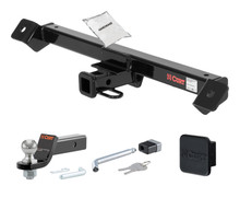 Trailer Hitch + Drawbar + Lock + Cover Bundles for 1992 Nissan 300ZX
