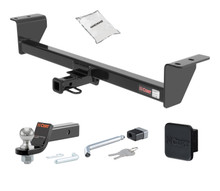Trailer Hitch + Drawbar + Lock + Cover Bundles for 2013 Scion tC