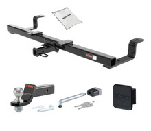 Trailer Hitch + Drawbar + Lock + Cover Bundles for 2007 Saturn Ion