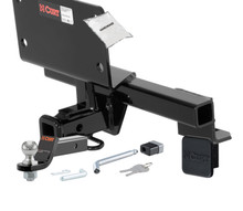 Trailer Hitch + Drawbar + Lock + Cover Bundles for 2007 Infiniti G35