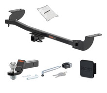 Trailer Hitch + Drawbar + Lock + Cover Bundles for 1997 Subaru Impreza