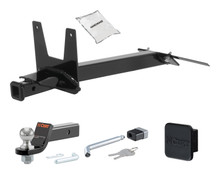 81 - 86 SAAB 900 Sedan 1.25in. CURT Trailer Hitch + Ball Mount + Cover + Lock Kit by CURT HWA2218