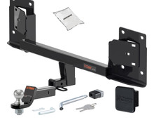 Trailer Hitch + Drawbar + Lock + Cover Bundles for 2018 Tesla 3