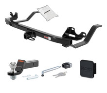 Trailer Hitch + Drawbar + Lock + Cover Bundles for 1991 Oldsmobile 98
