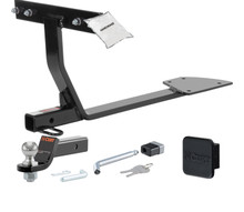 Trailer Hitch + Drawbar + Lock + Cover Bundles for 1988 Mercedes-Benz 190D