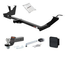 Trailer Hitch + Drawbar + Lock + Cover Bundles for 2005 Dodge Grand Caravan
