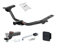 Trailer Hitch + Drawbar + Lock + Cover Bundles for 2013 Dodge Journey