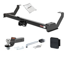 Trailer Hitch + Drawbar + Lock + Cover Bundles for 1986 Ford Aerostar