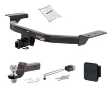Trailer Hitch + Drawbar + Lock + Cover Bundles for 2018 Ford C-MAX