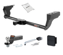 Trailer Hitch + Drawbar + Lock + Cover Bundles for 2021 Ford Edge