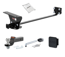 Trailer Hitch + Drawbar + Lock + Cover Bundles for 2011 Mercedes-Benz E350