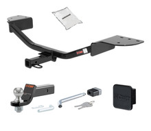 Trailer Hitch + Drawbar + Lock + Cover Bundles for 2008 Volkswagen Eos
