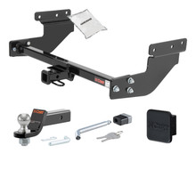 Trailer Hitch + Drawbar + Lock + Cover Bundles for 2000 Volkswagen EuroVan