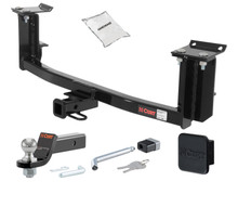 Trailer Hitch + Drawbar + Lock + Cover Bundles for 2006 Mercedes-Benz S65 AMG