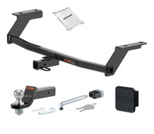 19 - 24 Mazda 3 Hatchback 1.25in. CURT Trailer Hitch + Ball Mount + Cover + Lock Kit by CURT HWA1758