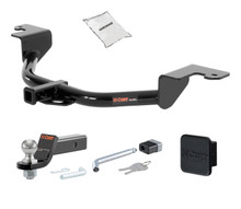 Trailer Hitch + Drawbar + Lock + Cover Bundles for 2011 Honda Insight