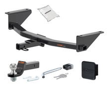 Trailer Hitch + Drawbar + Lock + Cover Bundles for 2020 Mazda 3